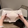 Pantalitas de seda de hielo sin costuras para mujer, estilo fino de verano, nuevo modelo 2026, de cintura media con estampado de leopardo, tangas sexys y seductoras
