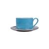 Caneca de Café e Pires de Cerâmica com Espelho Colorido Macaron Estilo Normcore Coleção Especial Comemorativa de Jingdezhen Presente para Outros