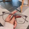 Gafas de sol con montura de carey para mujer, ultraligeras, con montura grande, para rostro grande, cuadradas, redondas y pequeñas, antiluz azul.