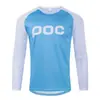 Ropa de Ciclismo para Motocicleta Todoterreno de Manga Larga Poc Ropa de Descenso Camiseta Bicicleta de Montaña Secado Rápido Equipo de Ciclismo para Exteriores Personalización