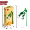 Bloques de Construcción, Ramos, Flores, Serie para Niñas Juguetes Ensamblados, Rosas, Regalos de Cumpleaños para el Día de San Valentín, Transfronterizo