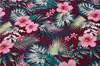Fábrica Textil Dongguan Venta al por Mayor Algodón Puro Imitación Tencel Tela Estampada Primavera y Verano Rojo de Internet Tela para Vestido Camisa Ropa