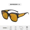 Nuevas Gafas de Sol Polarizadas de Alta Definición con Montura Grande para Graduación, Gafas de Sol Cuadradas Unisex, Estilo Popular para Conducir, Venta al por Mayor