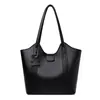 Bolso de hombro para mujer más vendido transfronterizo, cuero suave, gran capacidad, moda, versátil, para mujer, de viaje, de hombro, debajo del brazo