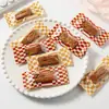 Novas Sacolas Transparentes para Embalagem de Doces para Assar Toffee, Nougat e Chocolate, Sacolas Descartáveis Espessadas Seladas a Quente