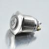 Loniu 19mm Cabeza Alta Anillo Autoblocante con Lámpara Símbolo de Encendido Botón Metálico Interruptor Impermeable Ip65