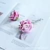 Nuevas Cabezas de Rosa Simuladas de Aspecto Elevado, Accesorios de Flores Artificiales, Decoración de Escena de Boda, Ramillete, Ropa y Materiales para Manualidades