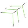 Acero Inoxidable Luminoso Pesca de Mar Espiga Divisor de Línea Principal Hilo Divisor de Anzuelo Línea de Hilo Anti-Enredo Set de Líneas de Pesca Taobao