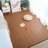 Esterilla de suelo tejida de ratán estilo japonés para dormir, usada como cama de suelo, adecuada para uso doméstico, tatami, esterilla refrescante de verano y alfombrilla para gatear junto a la cama