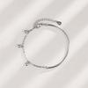 Pulseira de Borla Doudou Três Designs de Uso Pulseira Costurada Pulseira Senso de Alto Nível Contas de Transferência da Sorte Pulseira de Contas Redondas