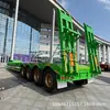 Exportación Transfronteriza de Semirremolques de Plataforma Baja de 3 y 4 Ejes, Remolques de Arrastre y Semirremolques para Transporte de Equipos Grandes