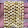 6mm 8mm Pedra Natural Cristal Ágata Canto Chanfrado Quadrado DIY Pulseira Colar Acessórios de Joias Produtos Semi-Acabados Atacado