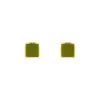 Pendientes Geométricos Verdes Elegantes para Mujer Plata 925 2024 Nueva Moda Exquisitos Pendientes de Alta Gama Pendientes Simples Franceses