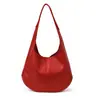 Bolsa Tote Retrô Estilo Preguiçoso 2025 Novo Estilo Simples Grande Capacidade High-End Moda Feminina Versátil Bolsa de Ombro de Axila