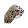 Gravata de Algodão Estampada Moderna para Homens e Mulheres 6cm Tendência Amarrada à Mão Padrinhos e Noivo Casamento Gravata Estreita Formal Estilo Britânico