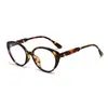 2026 Nuevo Armazón Ojo de Gato Estilo Chica Dulce Chica Popular Armazón para Gafas Anti-Luz Azul Se Puede Montar con Lentes de Graduación Gafas Sin Graduación para Mujer