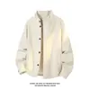 Moda de tendencia nacional de primavera y otoño, nuevo estilo chino, lujo ligero, elegante, alta calidad, versátil, chaqueta simple para hombre