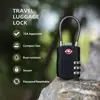 Viaje al Extranjero Tsa Cerradura de Aduana Colorido Combinación de Colores Candado de Gimnasio con Cuerda de Acero Candado de Contraseña