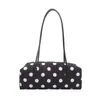 Bolso de mano cuadrado pequeño de moda y fresco transfronterizo para mujer, nuevo estilo otoño 2026, de lunares, elegante bolso de hombro, bolso de axila para el trabajo