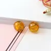 Contas de Vidro Colorido para Óleo Essencial DIY Feitas à Mão Luminosas com Furos Pequenos Contas de Óleo Essencial de Furo Único Feitas à Mão Caixa Mágica de Aromaterapia Colar Joias
