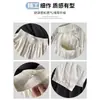 Pantalones de maternidad holgados estilo japonés para mujer, pantalones anchos de algodón y lino finos, de cintura alta, fluidos, pantalones casuales cropped