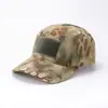 Viseira de Proteção Solar de Primavera Chapéu Respirável para Exterior Proteção Solar Chapéu Camuflado Cp Masculino Boné de Basebol Tático com Velcro