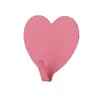 Coração de Menina Japonesa Rosa Gancho de Amor Pêssego Coração Gancho de Aço Inoxidável Gancho em Forma de Coração Gancho para Decoração de Quarto de Menina Suave