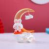 Exquisitos Regalos Pequeños para el Festival del Medio Otoño, Adornos de Lámpara Pequeña Conejo Zhiyue, Luces Decorativas Luminosas para Ambiente de Dormitorio, Ventas Directas de Fábrica