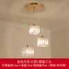 Corredor de cristal de estilo europeu transfronteiriço pequeno lustre hall de entrada corredor lâmpada de entrada Iluminação de vestiário de varanda de estilo americano