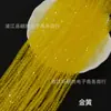 Tira de cuentas de diamante de 2 mm Accesorios de cuentas sueltas de cristal para manualidades Accesorios de cuentas de dos puntas Accesorios para pasador de pelo Borla