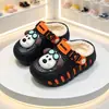 Pantuflas de Algodón Impermeables para Niños y Niñas, Pantuflas Cerradas de Invierno para Interior en Casa, Zapatos de Algodón Felpudo Grueso Antideslizantes para Padres e Hijos