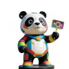 Impreso en 3D Marea Nacional Panda Paisajismo Accesorios Decoración de Eventos en Centros Comerciales Festival Interior Pantalla Estética Escultura de Piso Adorno