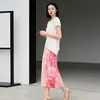 Saia Plissada Estilo Miyake para Mulheres, Saia Plissada Elegante de Verão, Novo Estilo de Luxo Leve, Item Quente Popular Este Ano