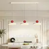 Lámpara de araña para restaurante estilo simple moderno minimalista atmosférica espectro completo tres cabezas disco Guangdong Zhongshan Lámparas