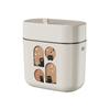 Cubo de basura de cocina, Cubo de basura colgante para inodoro, Contenedor grande de almacenamiento de residuos de alimentos, No es necesario agacharse, Cubo de basura elegante