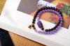 Estrela Dourada folha pequena sândalo vermelho contas de Buda alto óleo denso acessórios DIY corrente de pulseira estilo étnico retrô homens e mulheres