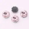 Rhinestone de Garra cosido a mano en forma de D para Satélite Montura K Blanca con Agujero Vidrio Accesorios de Ropa DIY Materiales Hechos a Mano para Vestido de Boda