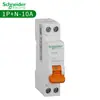 Interruptor automático Schneider serie E9 interruptor automático miniatura pequeño doméstico abierto al aire con protección contra fugas protección contra sobretensión y subtensión