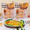 Nuevo Imán Creativo para Refrigerador DIY Historia del Pan Diversión para Niños Juguete de Plastilina Casa de Juego Set de Creación