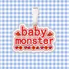 Babymonster Lee Cha-In Shin Hye-Yeon Etiqueta de Equipaje Colgante para Mochila Cadena Colgante Decoración Etiqueta Colgante Merchandising