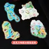 Ímãs de geladeira de acrílico, ímãs de geladeira macios magnéticos de resina criativa, adesivos magnéticos, ímãs de geladeira magnéticos com tema de anime
