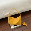 2026 Nueva Moda Coreana Estilo Minimalista de Nicho Bolso para Debajo del Brazo, Gran Capacidad, Sensación de Alta Gama, Bolso de Hombro Único Cruzado, Bolso Baguette