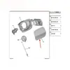 Adecuado para Citroen C5 C4L Peugeot 408 Tapa del Tanque de Combustible Cubierta Exterior del Tanque de Combustible 96770372Xt 9678558180