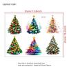 Árbol de Navidad Colorido de Amazon 2025 Etiquetas de Cristal Soporte para Listado y Etiquetado en las Principales Plataformas Transfronterizas para Dropshipping