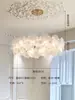 Lámpara de araña estilo francés para sala de estar 2025 Modelo nuevo Luz principal Luz creativa Lujo ligero Estilo crema Pasillo Lámpara de cristal Comedor de alta gama Dormitorio
