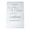 Bolsa de embalaje para ropa directa de fábrica, bolsa de embalaje transparente de OPP autoadhesiva para ropa, en stock, bolsa de embalaje para camisas de OPP