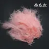 Material para atrapasueños diy color macarrón pluma de pavo pelusa de fuego accesorios de joyería material para collar aretes hecho a mano