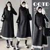 Nuevo Estilo Coreano Otoño/Invierno 2026 Suéter de Dos Piezas + Chaleco de Lana para Maternidad Vestido de Maternidad