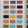 Tejido de algodón elástico color dopamina con una textura ajustada y clara para pantalones de pierna ancha, tops, ropa de casa, ropa deportiva y prendas de punto.