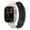 Adequado para pulseira de relógio de silicone Apple iWatch com padrão de onda magnética, fecho respirável, feito sob medida na fábrica S12